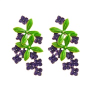 (purple) enamel flowe...